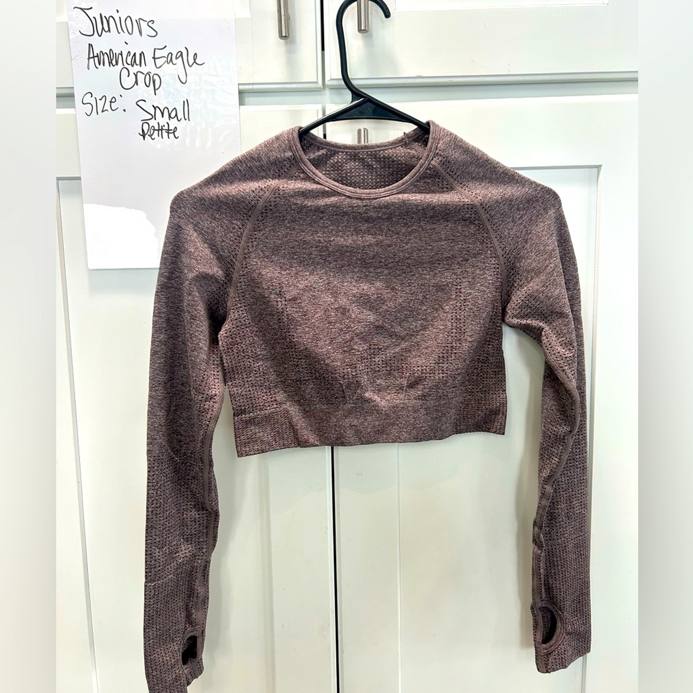 Juniors AMERICAN EAGLE Crop Top SMALL Petite